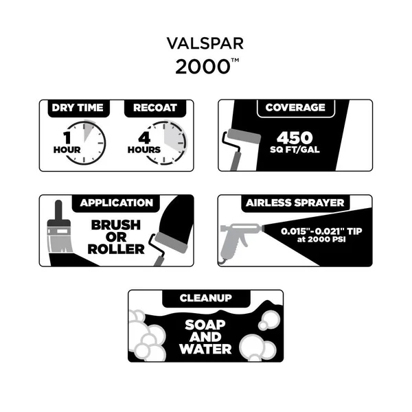 Valspar 2000 Satin Crushed Out 7001-19 Interior Paint (5-Gallon) - 7001-19-670354