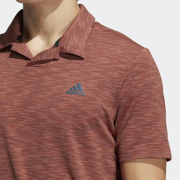 Adidas Broken Stripe Primegreen Polo Wild Sepia/Acid Orange/Wild Teal