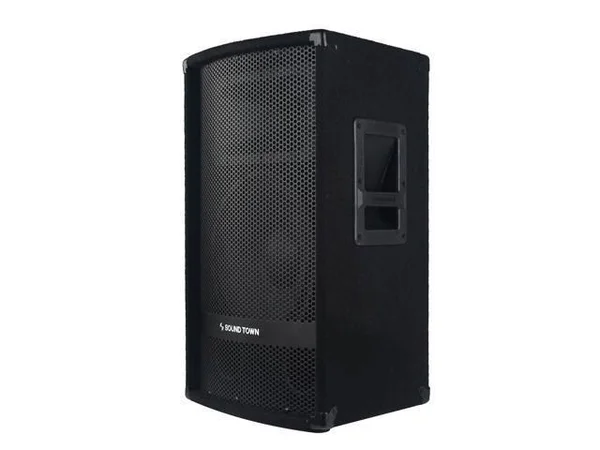 Sound Town 2-Pack 12x22 600W 2-Way Full-Range Passive DJ PA Pro Audio Speaker with Compression Driver for Live Sound - Karaoke, B