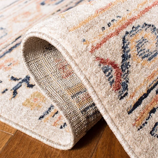Safavieh Charleston CHL421A Ivory - Rust Area Rug