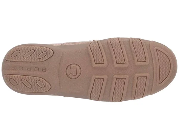 Roper Women's Tan Johnnie Driving Moc Casual Shoes