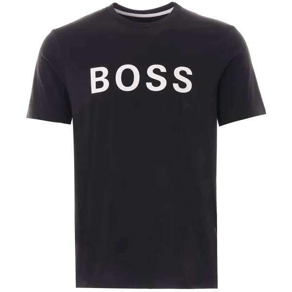 Boss Logo Crew Neck T-Shirt, Black