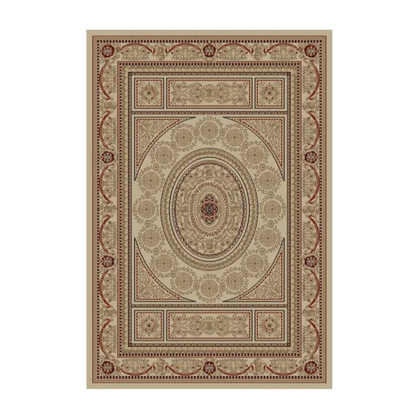 Concord Jewel Aubusson Rug Ivory