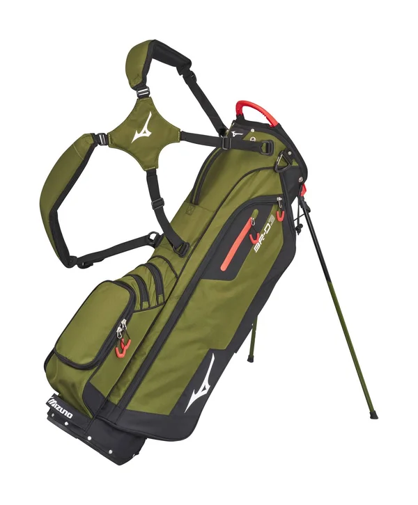 Mizuno BR D3 Stand Bag - Dark Olive Black