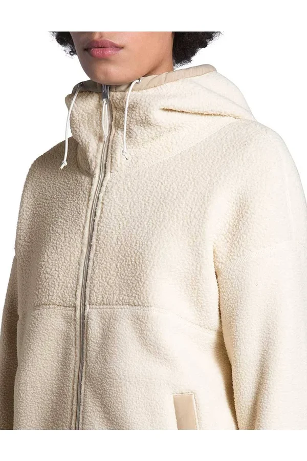 The North Face Women's Cragmont Fleece Full Zip Hoodie - Sand, Size: Small