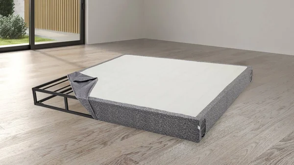 GhostBed All-in-One Metal Foundation/Box Spring with Easy Assembly Twin, XL