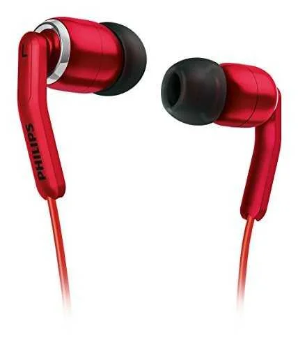 Philips Canal Earphone She 9700 Series Red She 9720 RD(Red)