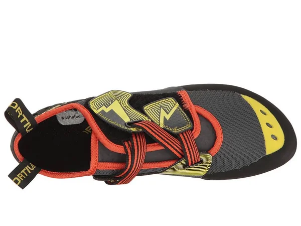 La Sportiva Men's Oxygym Climbing Shoe - 45 - Carbon - Sulphur