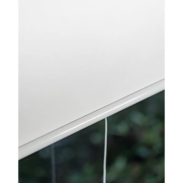 Chicology Snap-N-Glide Cordless Roller Shades, White, 23x72