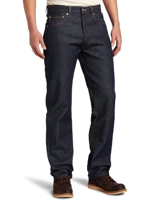 Levi&s Men's Big & Tall 501 Original Shrink to Fit Jeans - Rigid