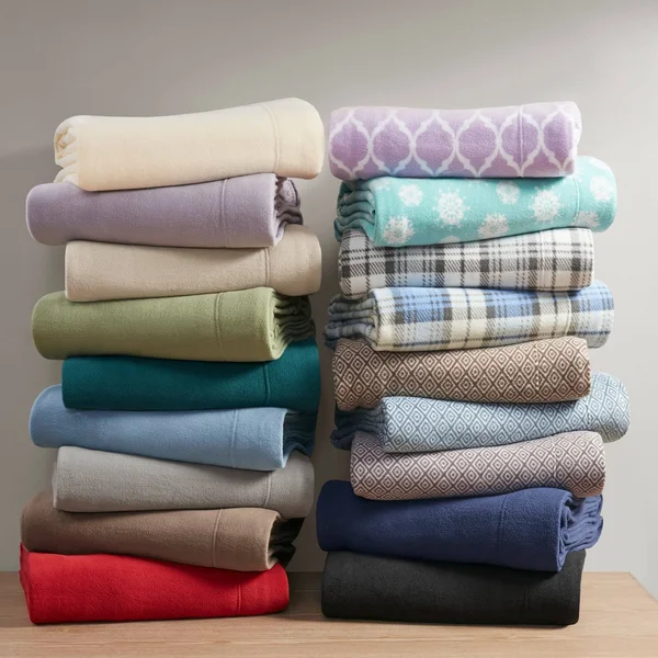 Porch & den Herron Microfleece Bed Sheet Set - Full - Ivory