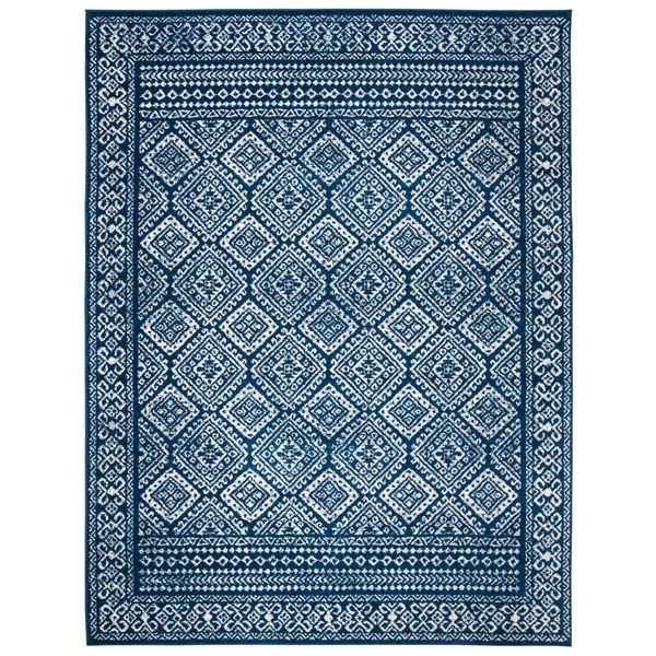 Safavieh Tulum Yolonda Moroccan Boho Rug - 8& x 10& - Ivory/Turquoise