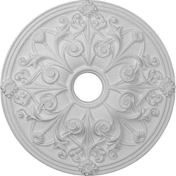 23 5/8x22OD x 3 7/8x22ID x 2 1/8x22P Jamie Ceiling Medallion (Fits Canopies Up to 3 7/8x22), Hand-Painted Midnight Dream