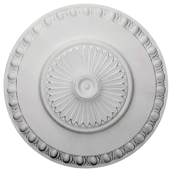 23 1/2 inchod x 3 1/4 inchp Lyon Ceiling Medallion (Fits Canopies Up to 3 5/8 inch), Hand-Painted Rich Gold
