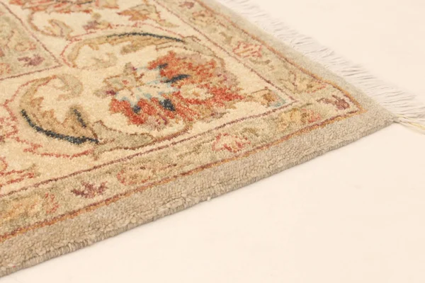 ECARPETGALLERY Hand-Knotted Chobi Twisted Grey Wool Rug - 5'0 x 7'3