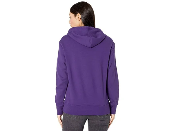 Life Is Good Women's Lig Pill Simply True Hoodie, Deep Purple