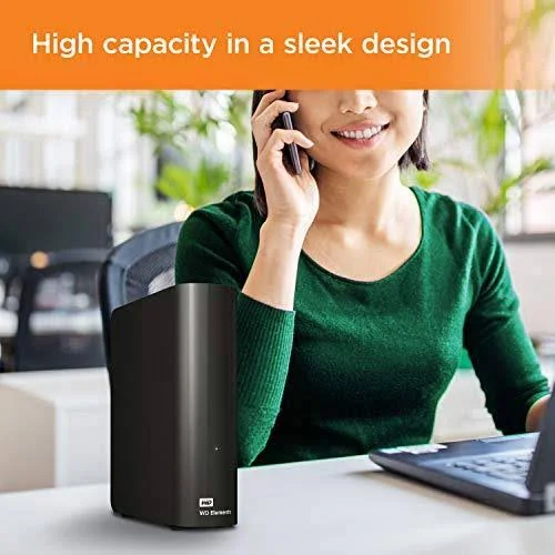 WD 16TB Elements Desktop Hard Drive - WDBWLG0160HBK-NESN