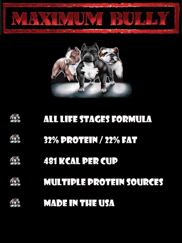 Maximum Bully Dog Food - 33 lb