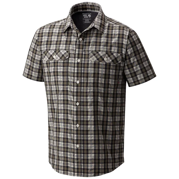 Mountain Hardwear Canyon AC Short-Sleeve Shirt - Men's Darklands, XXL