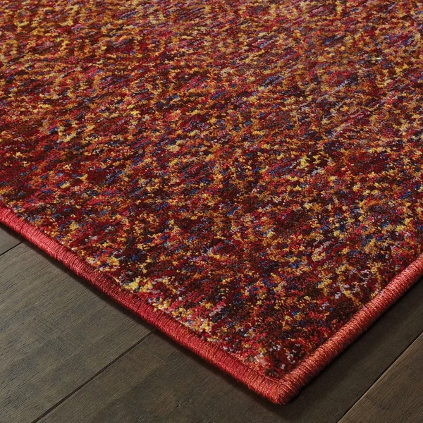 Carson Carrington Boden Textural Diamonds Area Rug - 2&6x22 x 12& Runner - Charcoal/Grey
