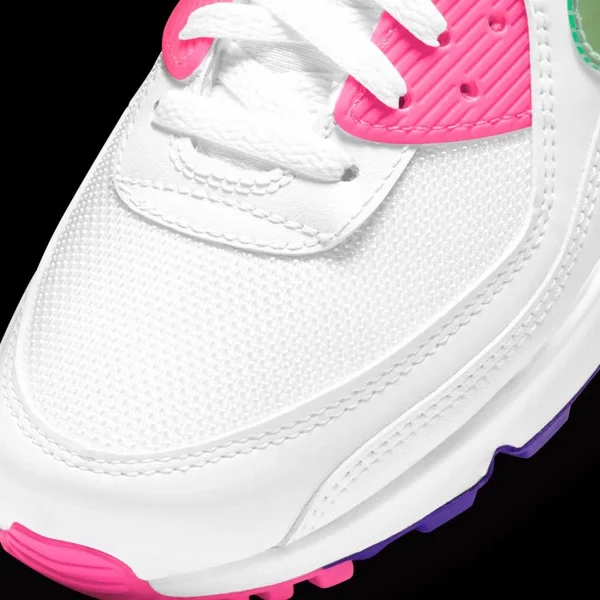 Nike Womens Air Max 90 - Shoes Green/White Size 11.0