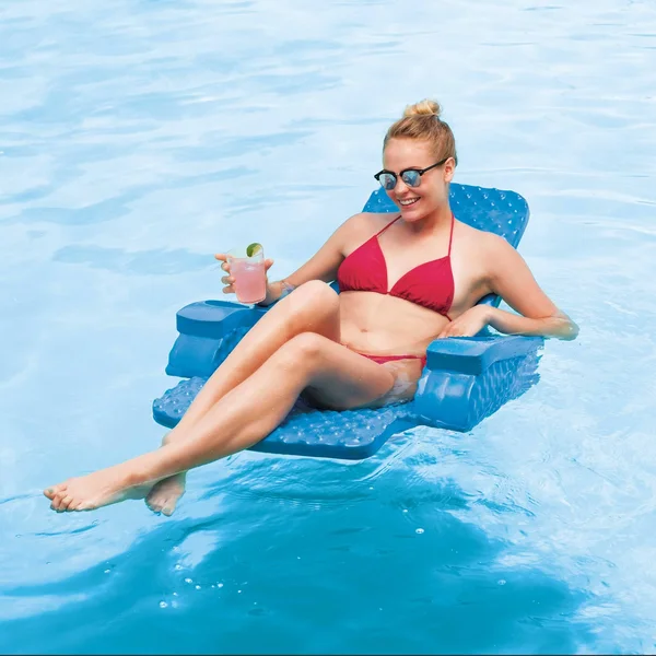 TRC Recreation Super -Soft Baja Folding Chair - Marina Blue