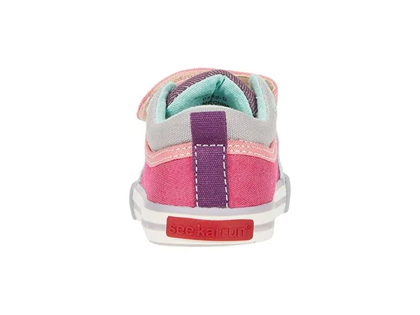 See Kai Run - Kristin Sneakers for Kids, Purple/Berry, 8 M Toddler