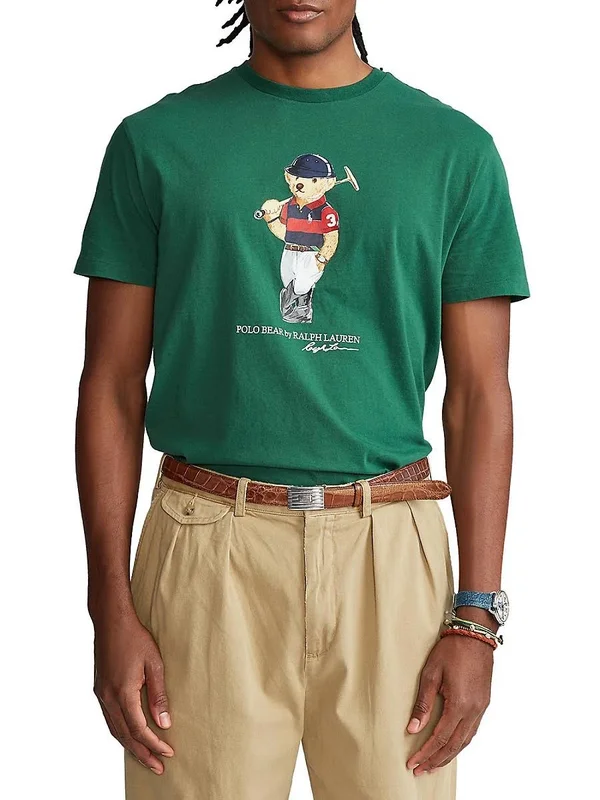 Polo Ralph Lauren Men's Polo Bear Jersey T-Shirt - Stuart Green