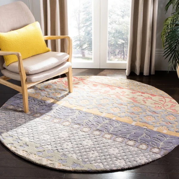 Safavieh Rodeo Drive Rust/Gold Area Rug; Square 8&
