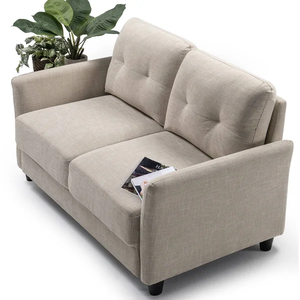 Zinus Ricardo Loveseat - Beige