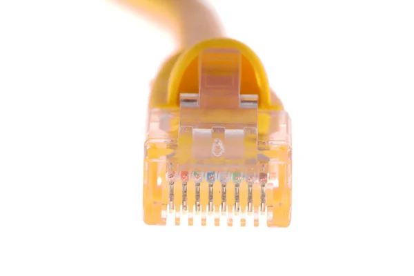 Cablesandkits Cat5e Ethernet Network Patch Cable, booted, Size: 10 ft, Yellow