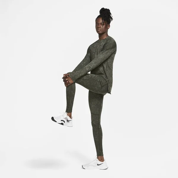 Nike Men's Training Tights in Green - Size: XL, CU6736-355