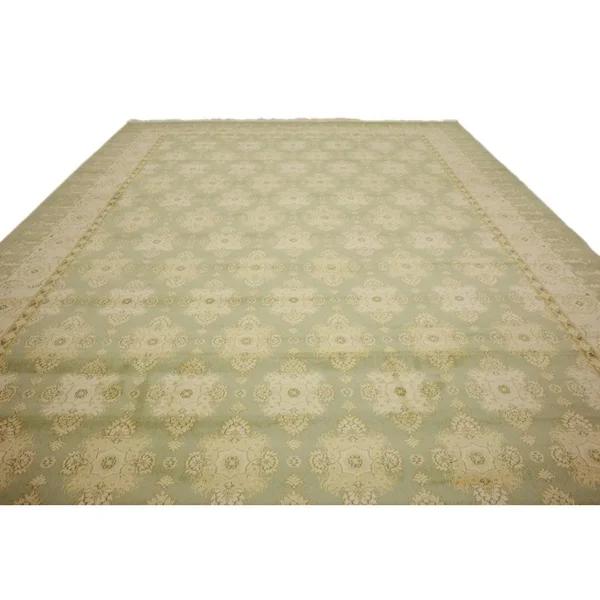 Unique Loom Zinnia Edinburgh Area Rug - 8& x 8& Round - Blue