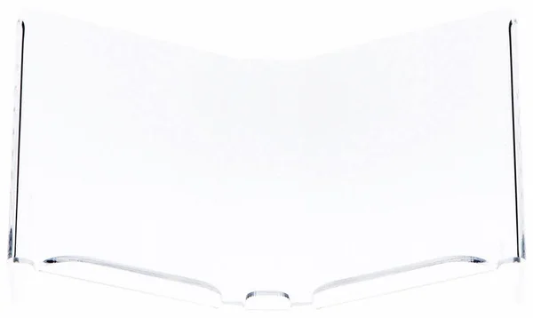 Plymor Clear Acrylic Open Book Display Stand, Tilted, 11.625x22 W x 6x22 D x 6x22 H