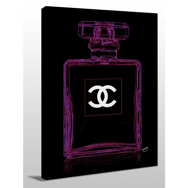 Picture Perfect International by Jodi 'See You in Pink' Giclee Print Canvas Wall Art - 30 Inches x 40 Inches x 1.5 Inches