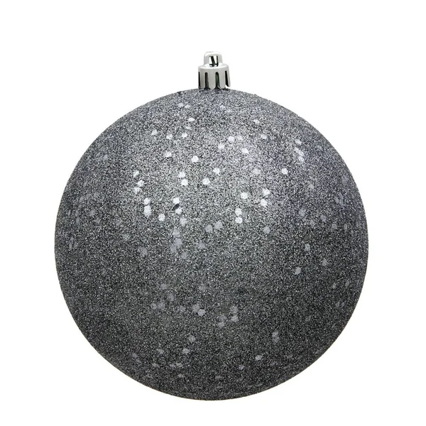 Vickerman N591587dq 6x22 Pewter Sequin Ball Drilled 4/Bag