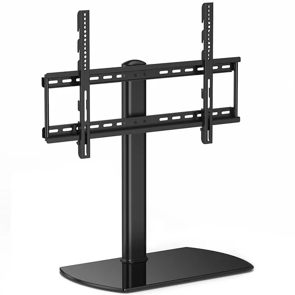Fitueyes Universal Tabletop TV Stand with Mount for 27 32 42 45 50 Up to 60 inch TV