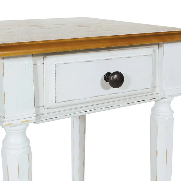 Osp Home Furnishings Medford Side Table - Distressed White