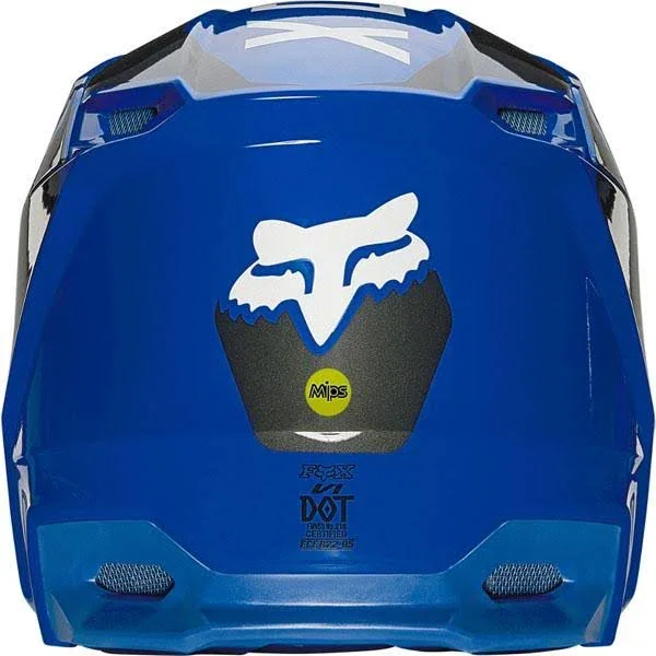 Fox Racing V1 Revn Helmet - Black/White - 2XL