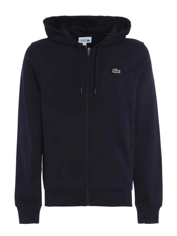 Lacoste Sport Full Zip Hoodie Navy