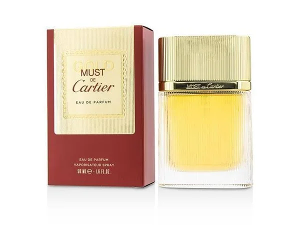Cartier Must De Gold Cartier Eau De Parfum Spray - 1.6 oz