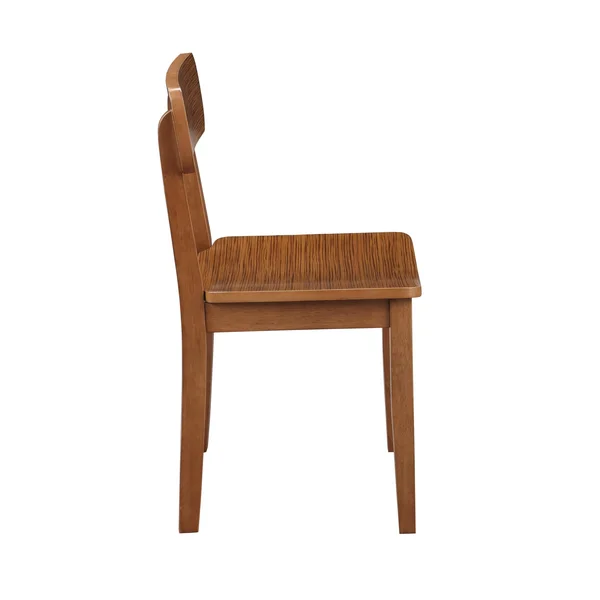 Boraam Ind. Hagen Zebra Series Chair (Set of 2) - Size: Rich Walnut, Brown