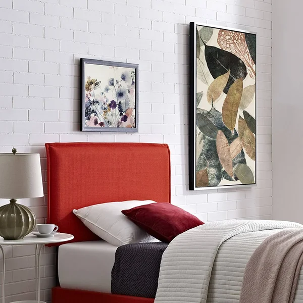 Modway Camille Twin Upholstered Fabric Headboard - Laguna