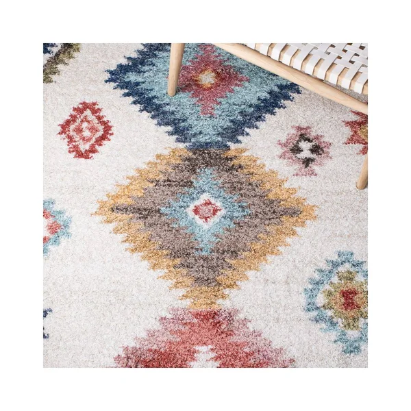Safavieh Calista Rug Collection CAL142A - Ivory - Blue - 9' x 12'