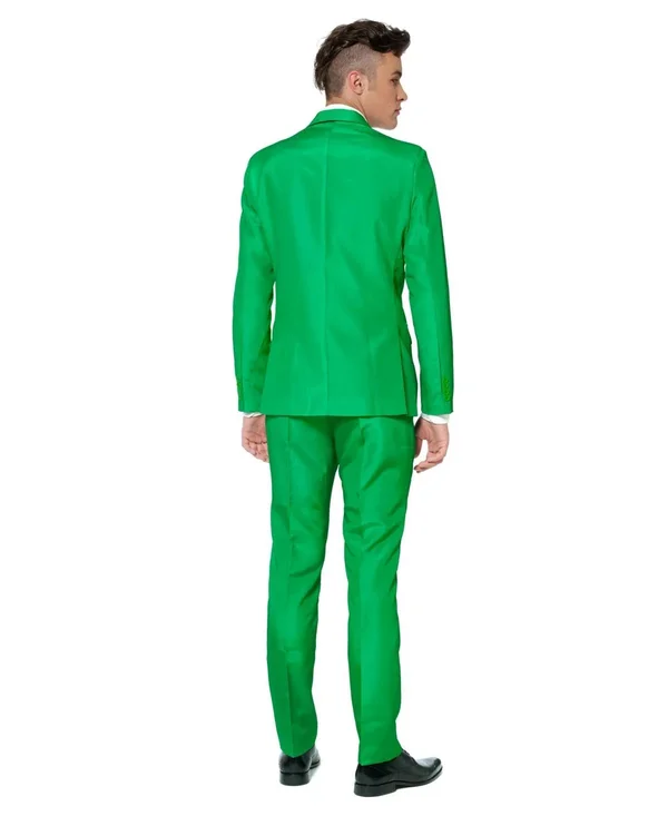 Suitmeister Solid Bright Green Men's Suit