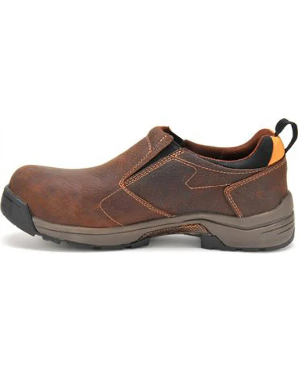 Men's Carolina Lightweight ESD Composite-Toe Slip-On : Brown