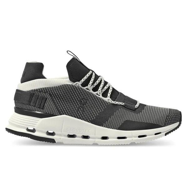 on Cloudnova Men Black - White, 11.5