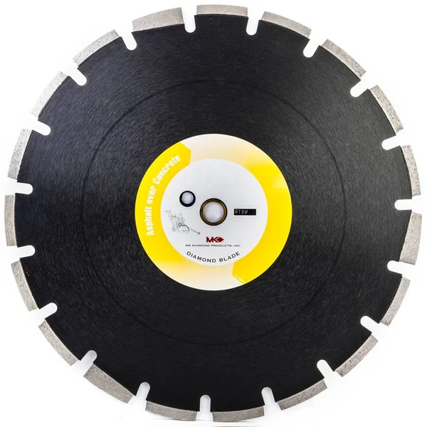 MK Diamond 150231 MK-615W Premium Grade Blade for Asphalt Over Concrete - 16x22 x .125x22 x 1x22