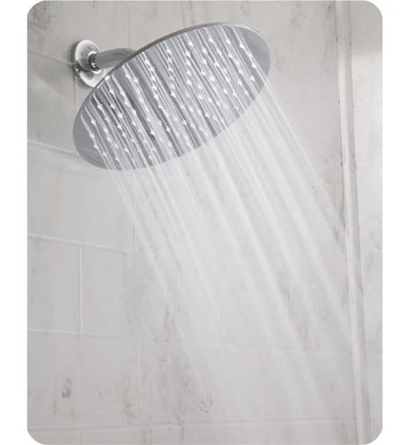 Jaclo Uptown Contempo 10x22 Wall/Ceiling Mount Single-Function Round Rain Machine Showerhead in Europa Bronze - Flow Rate: 1.75 G