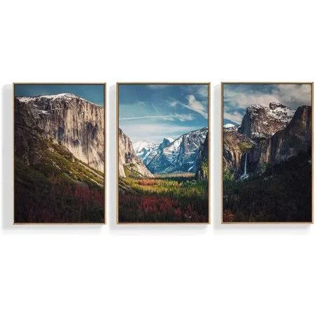 Wall26 Canvas Wall Art for Living Room - Bedroom Mountain Framed Canvas Prints for Home Decoration Ready to Hang, Size: 24 x 36 x